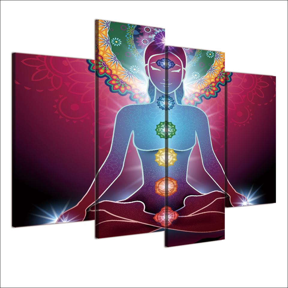 7 Chakra Wall Art : Perfect for Home Decor and Meditation Spaces